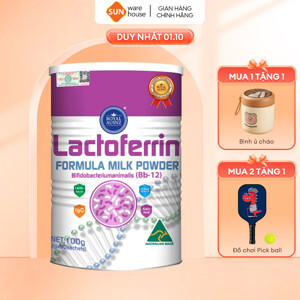 Sữa Royal Ausnz Lactoferrin Hồng 100g (0M+)