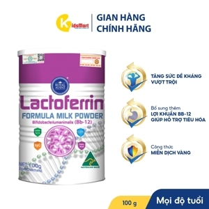 Sữa Royal Ausnz Lactoferrin Hồng 100g (0M+)