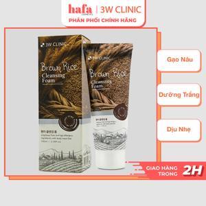 Sữa rửa mặt 3W Clinic Brown Rice Foam Cleansing Anti Sebum 100ml