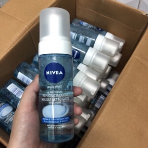 Sữa rửa mặt cao cấp Nivea Mousse Nettoyante Onctueuse Đức -150ml