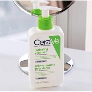 Sữa rửa mặt Cerave Hydrating Cleanser For Normal To Dry Skin - Sữa rửa mặt dành cho da khô