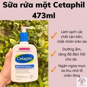 Sữa rửa mặt Cetaphil Daily Facial Cleanser - 473ml