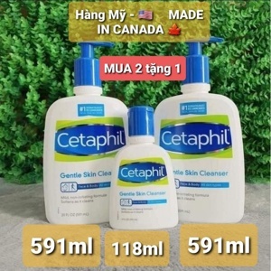 Sữa rửa mặt Cetaphil Gentle Skin Cleanser 118ml