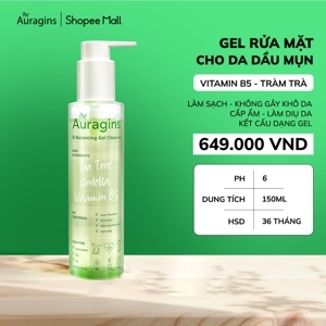 Sữa rửa mặt cho da thường và da hỗn hợp Balancing cleanser