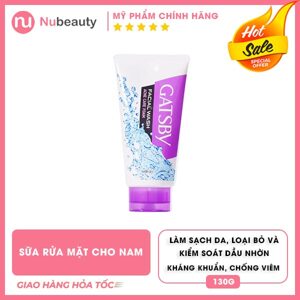 Sữa rửa mặt cho nam Gatsby Nhật Bản 130g