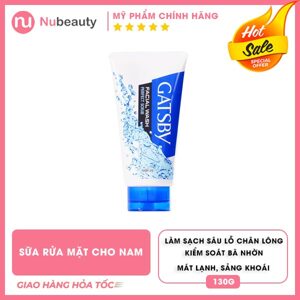 Sữa rửa mặt cho nam Gatsby Nhật Bản 130g