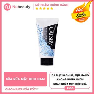 Sữa rửa mặt cho nam Gatsby Nhật Bản 130g