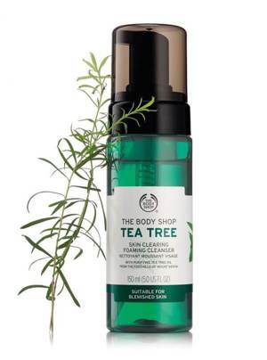 Sữa rửa mặt dạng bọt The Body Shop Tea Tree Skin Clearing Foaming Cleanser 150ml