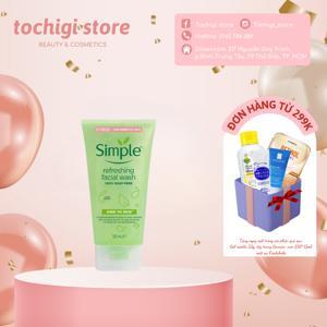 Sữa rữa mặt dạng gel - Simple Kind To Skin Refreshing Facial Wash Gel