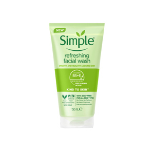 Sữa rữa mặt dạng gel - Simple Kind To Skin Refreshing Facial Wash Gel