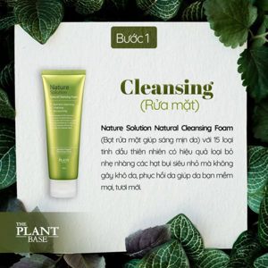 Sữa rửa mặt dành cho da nhạy cảm Nature Solution Natural Cleansing Foam