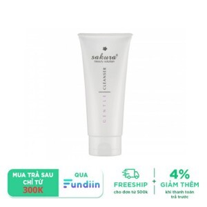Sữa rửa mặt cho da nhạy cảm Sakura Sensitive Gentle Cleansing Foam 100ml