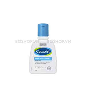 Sửa rửa mặt dành cho mọi loại da Cetaphil Gentle skin CLeanser Dung tích 125ml
