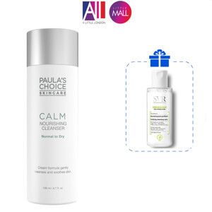 Sữa rửa mặt dịu nhẹ dành cho da dầu nhạy cảm Paula's Choice Calm Nourishing Cleanser 198ml