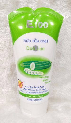 Sữa rửa mặt dưa leo E100 100g