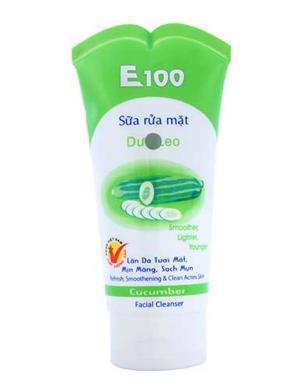 Sữa rửa mặt dưa leo E100 100g