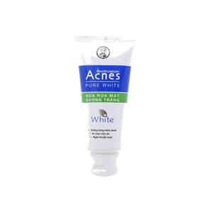 Sữa rửa mặt dưỡng trắng Acnes Pure White 50g