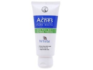 Sữa rửa mặt dưỡng trắng Acnes Pure White 100g