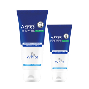 Sữa rửa mặt dưỡng trắng Acnes Pure White 100g