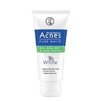 Sữa rửa mặt dưỡng trắng Acnes Pure White 100g