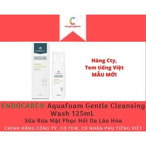 Sữa rửa mặt Endocare Aquafoam Cleansing Wash