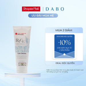 Sữa rửa mặt gạo Dabo Rice Foam Cleansing 150ml