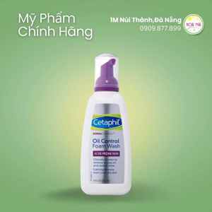 Sữa rửa mặt giảm dầu, ngăn ngừa mụn Cetaphil Dermacontrol Oil Control Foam Wash 235ml