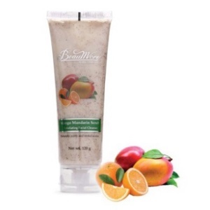 Sữa rửa mặt hạt cát BeauMore Mango Mandarin Scrub 120g