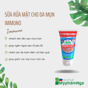 Sữa rửa mặt Immuno - Nga