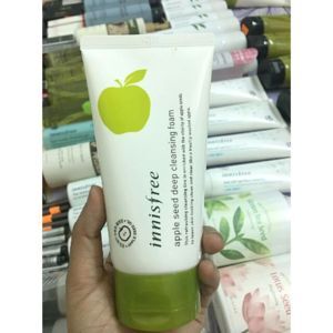 Sữa rửa mặt Innisfree apple seed dee cleansing foam 150ml