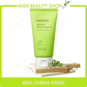 Sữa rửa mặt Innisfree apple seed dee cleansing foam 150ml