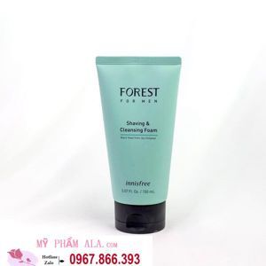 Sữa rửa mặt Innisfree Forest For Men Shaving & Cleansing Foam