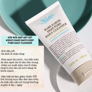 Sữa rửa mặt Kiehl's Rare Earth Deep Pore Daily Cleanser 150ml