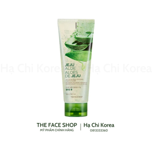 Sữa rửa mặt làm mềm mịn da Jeju Aloe Fresh Soothing Foam Cleanser 150ml