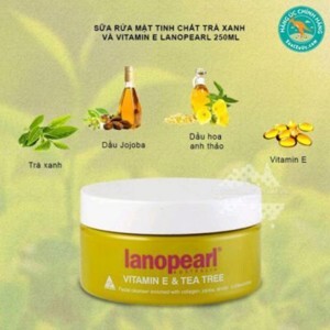 Sữa rửa mặt Lanopearl Vitamin E & Tea Tree Facial Cleanser 250ml