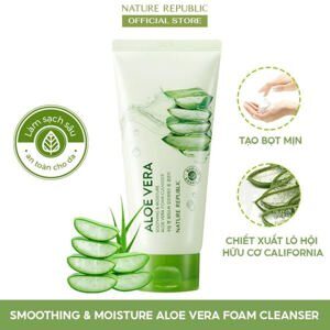 Sữa rửa mặt lô hội Nature Republic 150ml