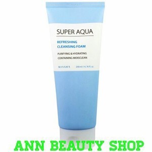 Sữa rửa mặt Missha Super Aqua Refreshing Cleansing Foam 200ml