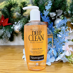 Sữa rửa mặt Neutrogena Deep Clean Facial Cleanser dạng vòi 200ml