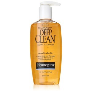 Sữa rửa mặt Neutrogena Deep Clean Facial Cleanser dạng vòi 200ml