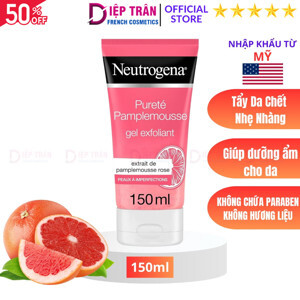 Sữa rửa mặt Neutrogena Visibly Clear Gel Nettoyant Exfoliant Pamplemousse Rose