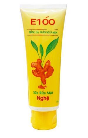 Sữa rửa mặt nghệ E100 100g