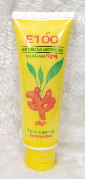 Sữa rửa mặt nghệ E100 100g