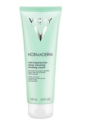 Sữa rửa mặt ngừa mụn se khít lỗ chân lông Vichy Normaderm Anti-imperfection Deep Cleansing Foaming Cream 125ml