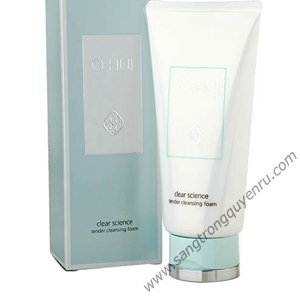 Sữa rửa mặt Ohui Clear Science Tender Cleansing Foam 40ml - giúp làn da sáng khỏe và ẩm mịn