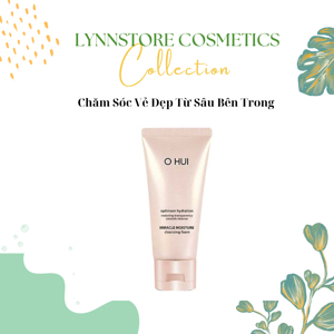 Sữa rửa mặt Ohui Miracle Moisture Cleansing Foam ẩm mịn 80ml