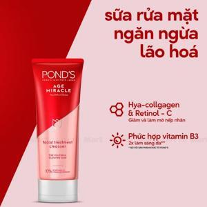 Sữa rửa mặt Pond's chống lão hóa Age Miracle 100g