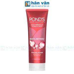 Sữa rửa mặt Pond's chống lão hóa Age Miracle 100g