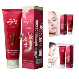 Sữa rửa mặt Sâm Đỏ Korea Red Ginseng Foam Cleansing 130ml