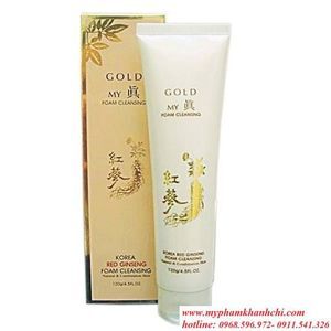 Sữa rửa mặt Sâm Vàng Korea Red Ginseng Foam Cleansing