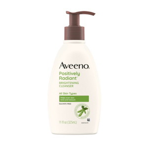 Sữa rửa mặt sáng da Aveeno Positively Brightening 200ml